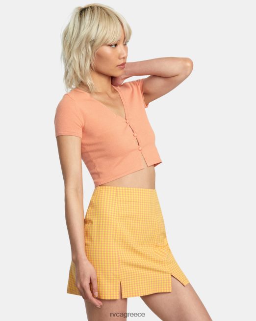 R422N81425 κουκλίστικη ζακέτα RVCA γυναίκες λιλικοι είδη ένδυσης