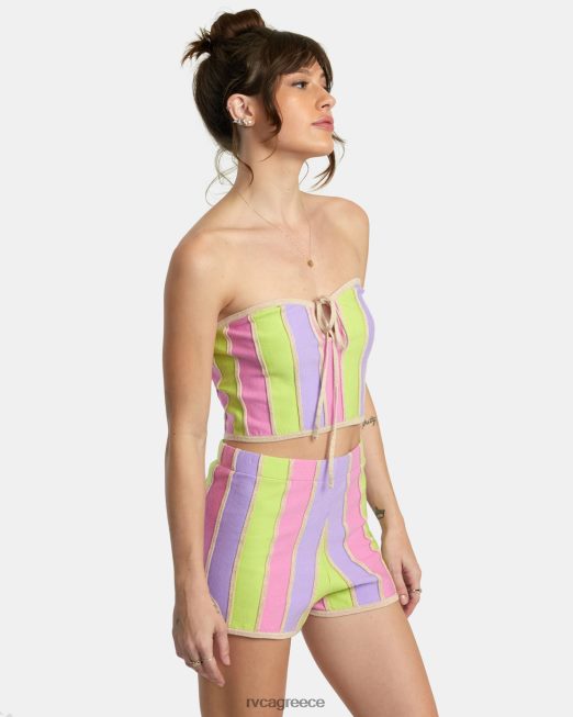 R422N81376 ανεβαίνοντας crop top RVCA γυναίκες πολυ είδη ένδυσης