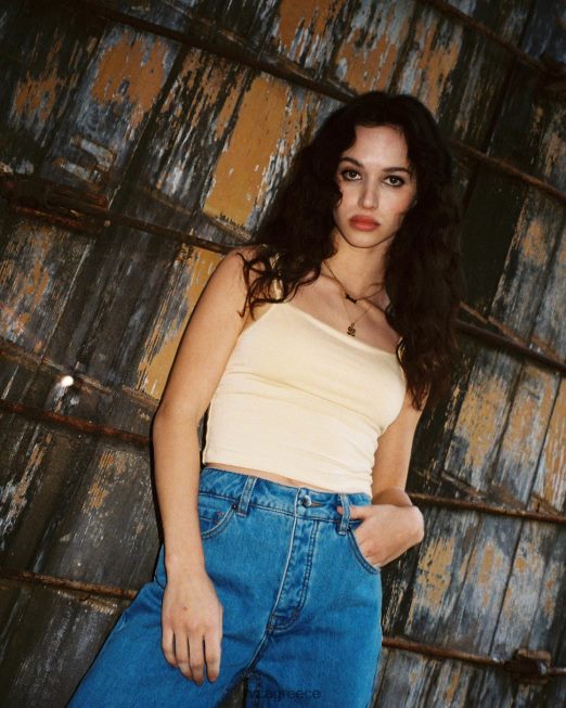 R422N81650 καναρίνι καμί τοπ RVCA γυναίκες βερύκοκκο είδη ένδυσης