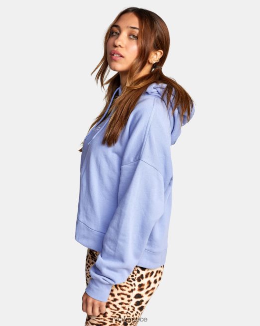 R422N81702 μικρό κουκούλα Βενετίας RVCA γυναίκες γκρι μωβ είδη ένδυσης