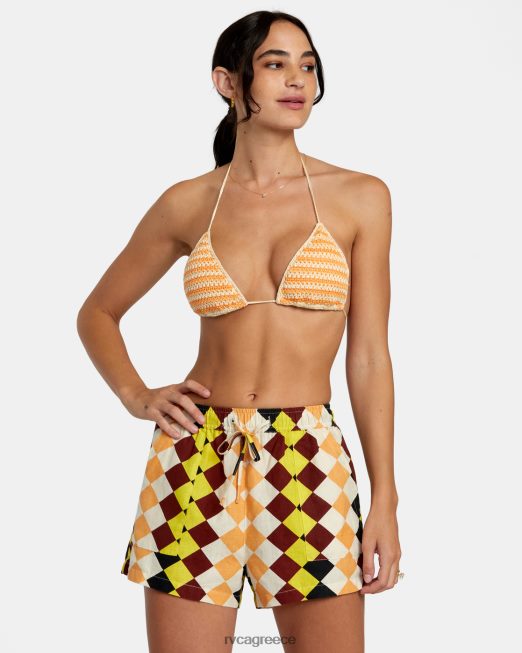 R422N81161 greenpacha cusco ελαστικό σορτς RVCA γυναίκες πολυ είδη ένδυσης