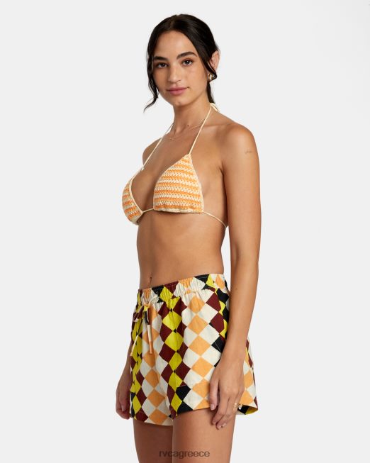 R422N81161 greenpacha cusco ελαστικό σορτς RVCA γυναίκες πολυ είδη ένδυσης