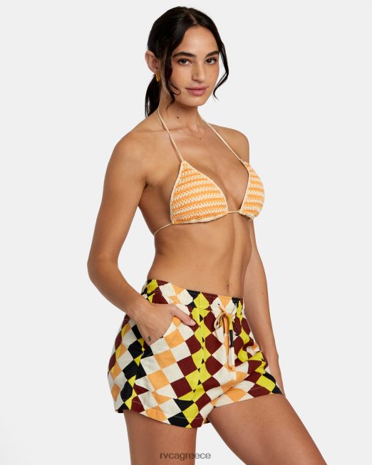 R422N81161 greenpacha cusco ελαστικό σορτς RVCA γυναίκες πολυ είδη ένδυσης