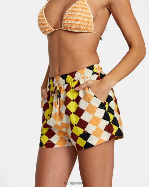 R422N81161 greenpacha cusco ελαστικό σορτς RVCA γυναίκες πολυ είδη ένδυσης