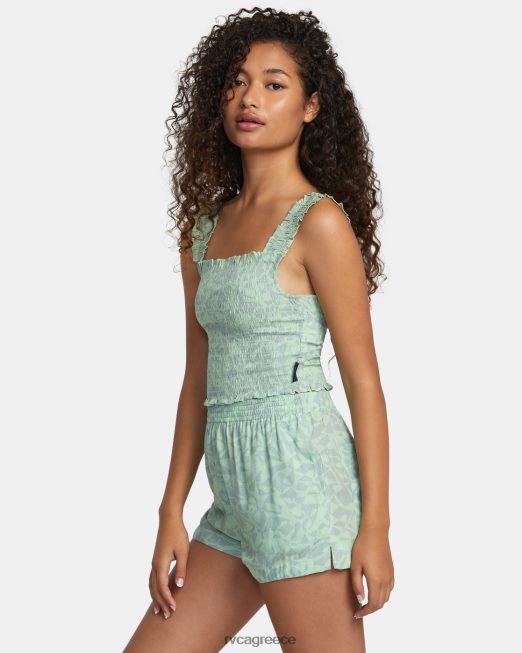 R422N81162 σορτς οικολογικό βισκόζη sawyer RVCA γυναίκες ΑΦΡΟΣ της ΘΑΛΑΣΣΑΣ είδη ένδυσης