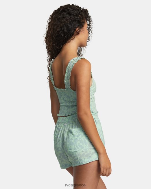 R422N81162 σορτς οικολογικό βισκόζη sawyer RVCA γυναίκες ΑΦΡΟΣ της ΘΑΛΑΣΣΑΣ είδη ένδυσης