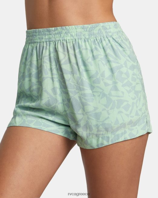 R422N81162 σορτς οικολογικό βισκόζη sawyer RVCA γυναίκες ΑΦΡΟΣ της ΘΑΛΑΣΣΑΣ είδη ένδυσης