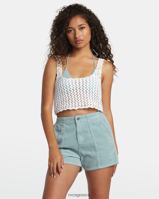 R422N81200 κοτλέ σορτς ημέρας RVCA γυναίκες σχιστόλιθος είδη ένδυσης