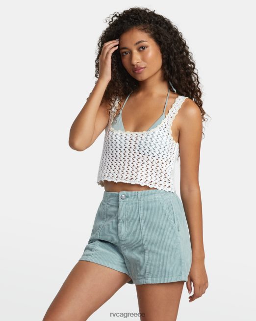 R422N81200 κοτλέ σορτς ημέρας RVCA γυναίκες σχιστόλιθος είδη ένδυσης