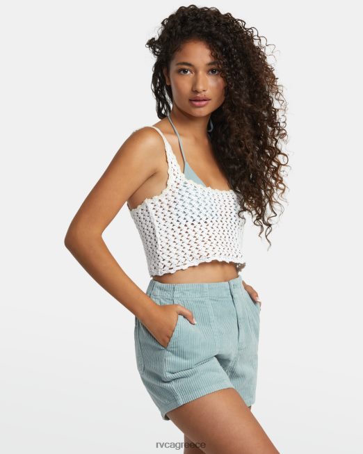 R422N81200 κοτλέ σορτς ημέρας RVCA γυναίκες σχιστόλιθος είδη ένδυσης