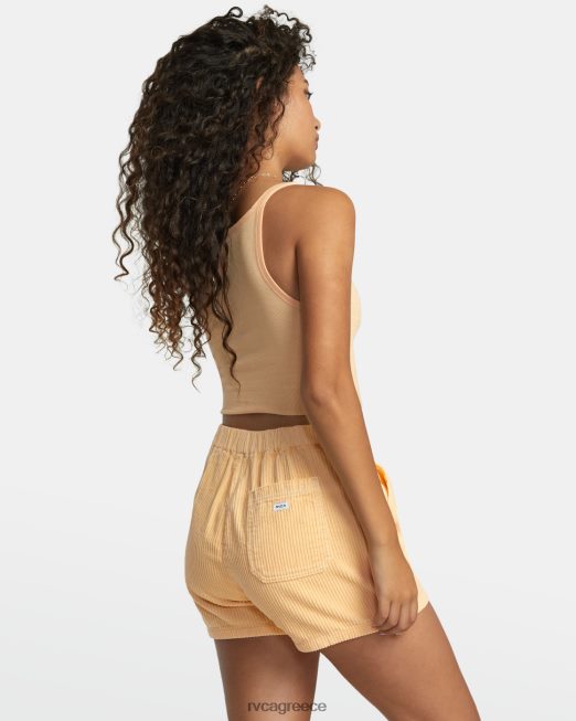 R422N81212 κοτλέ σορτς ημέρας RVCA γυναίκες πεπόνι είδη ένδυσης