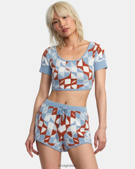 R422N81400 σορτς geode ελαστικοποιημένο RVCA γυναίκες αμμόξυλο είδη ένδυσης