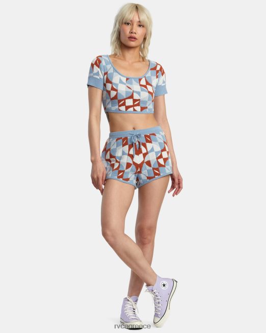 R422N81400 σορτς geode ελαστικοποιημένο RVCA γυναίκες αμμόξυλο είδη ένδυσης