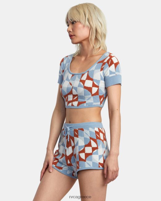 R422N81400 σορτς geode ελαστικοποιημένο RVCA γυναίκες αμμόξυλο είδη ένδυσης