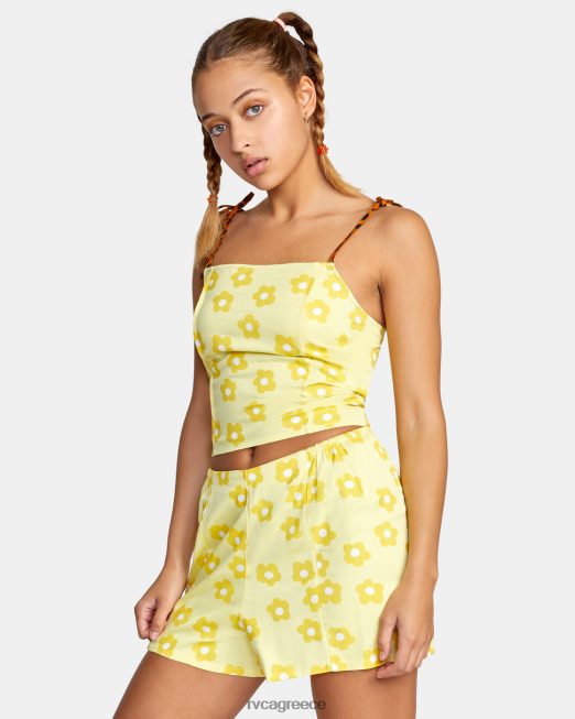 R422N81460 σορτς daze RVCA γυναίκες ανανάς είδη ένδυσης