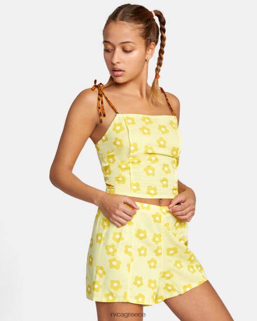 R422N81460 σορτς daze RVCA γυναίκες ανανάς είδη ένδυσης