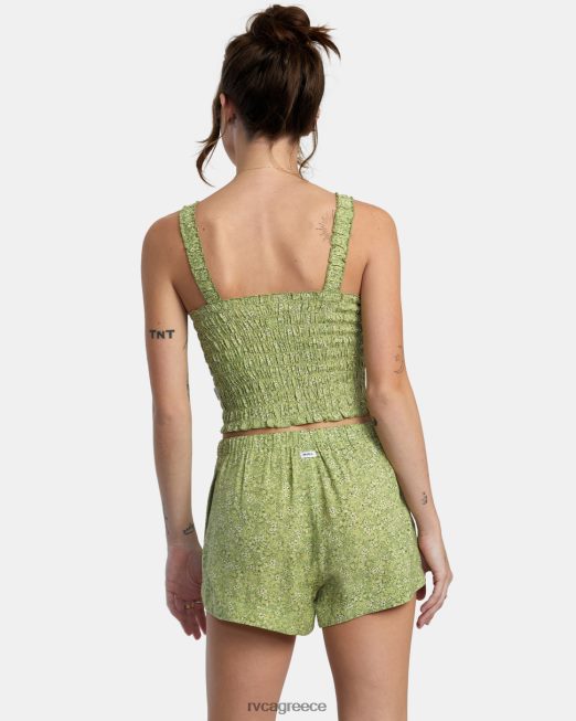 R422N81545 νέο σορτς κορδόνι yume RVCA γυναίκες φτέρη είδη ένδυσης