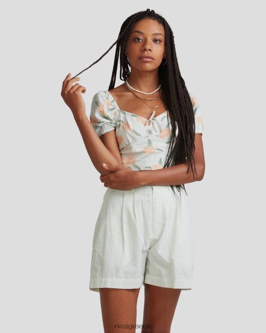 R422N81555 yacht club κοντά σορτς RVCA γυναίκες φυστίκι αιγίνης είδη ένδυσης