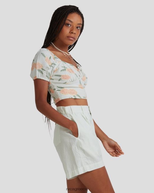 R422N81555 yacht club κοντά σορτς RVCA γυναίκες φυστίκι αιγίνης είδη ένδυσης