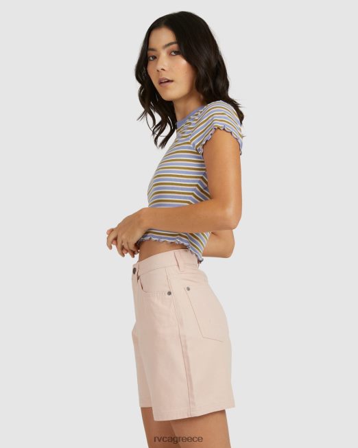 R422N81591 κοντό σορτς coco RVCA γυναίκες κοκκινίζω είδη ένδυσης