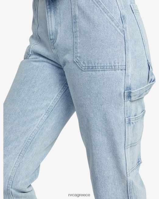 R422N8817 τζιν παντελόνι ύφεσης RVCA γυναίκες ελαφρύ vintage πλύσιμο είδη ένδυσης