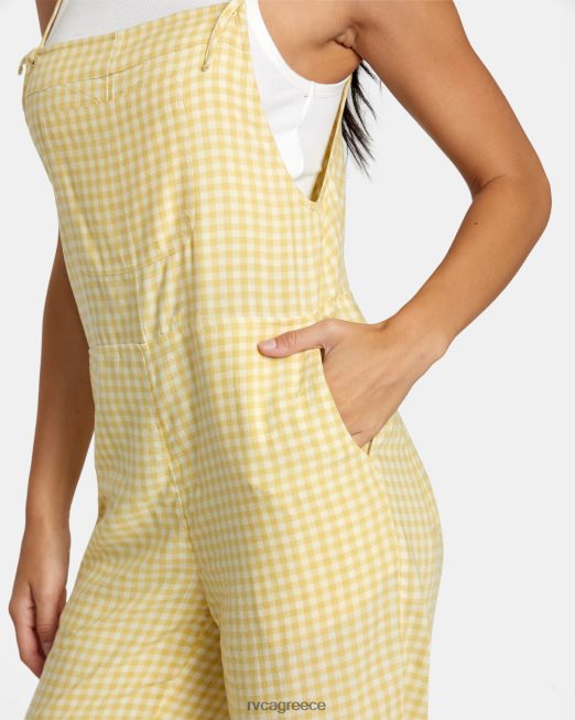 R422N81209 κάλυμμα τζούμπερ RVCA γυναίκες χρυσαφένιος ζάλη