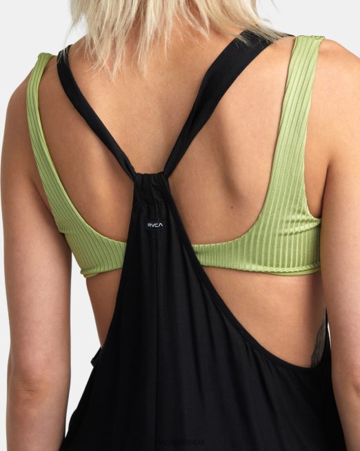 R422N81288 στάνταρ ρόμπερ RVCA γυναίκες μαύρος ζάλη