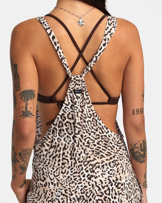 R422N81613 στάνταρ ρόμπερ RVCA γυναίκες Ιάβα ζάλη