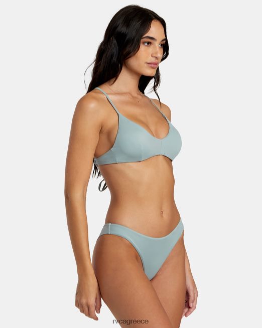 R422N81096 μασίφ μπικίνι χιαστί RVCA γυναίκες σχιστόλιθος ζάλη