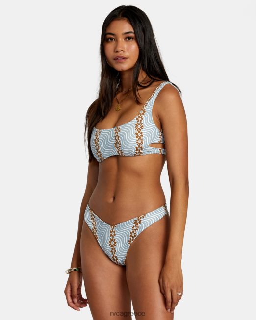 R422N81163 Τοπ μπικίνι micro magic αναστρέψιμο σουτιέν RVCA γυναίκες σχιστόλιθος ζάλη