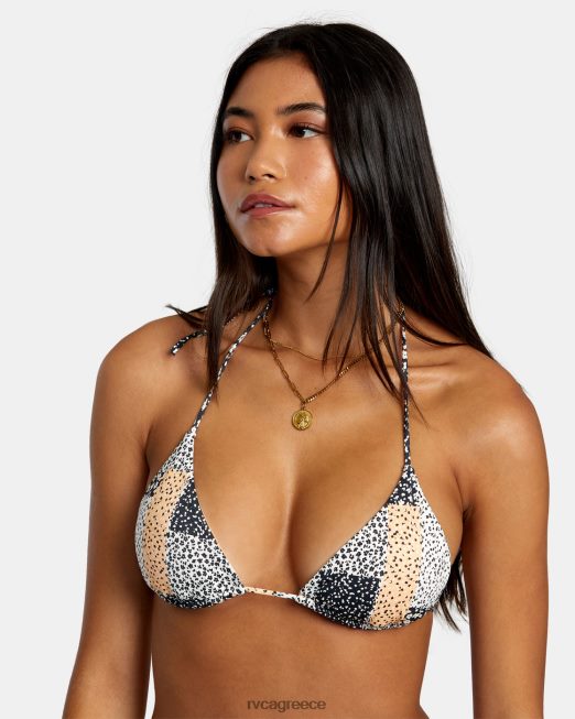 R422N81216 τοπ μπικίνι τρίγωνο συνονθύλευμα RVCA γυναίκες πολυ ζάλη