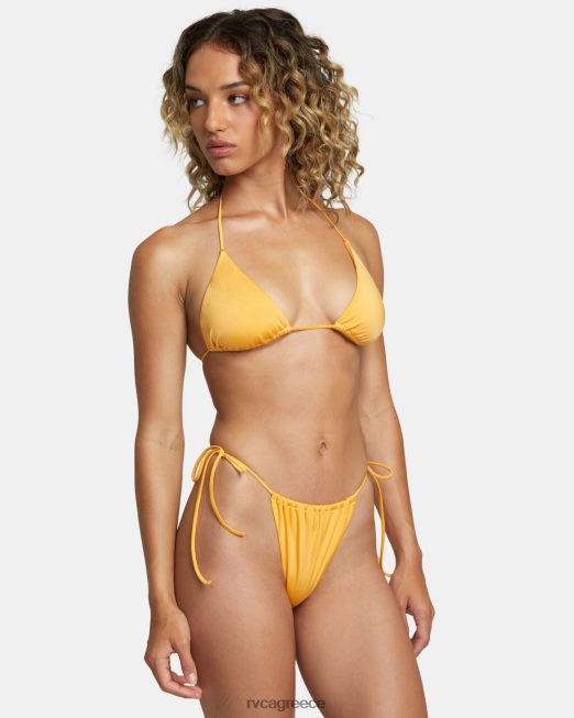 R422N81239 ροζ machado στενό τρίγωνο τοπ μπικίνι RVCA γυναίκες κατιφές ζάλη