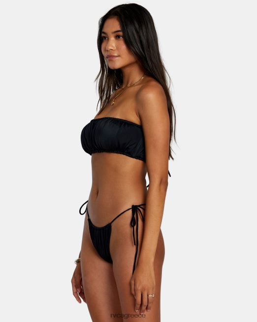 R422N81307 μασίφ μπαντό μπικίνι 2 δρόμων RVCA γυναίκες μαύρος ζάλη