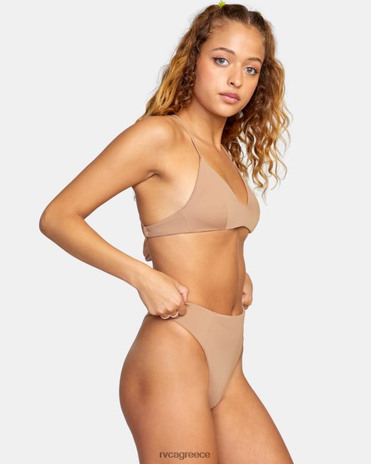 R422N81355 μασίφ μπικίνι χιαστί RVCA γυναίκες ξύλο ζάλη