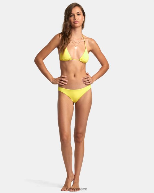 R422N81358 μασίφ τρίγωνο μπικίνι τοπ RVCA γυναίκες γκουάβα ζάλη