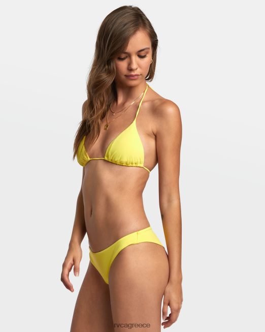 R422N81358 μασίφ τρίγωνο μπικίνι τοπ RVCA γυναίκες γκουάβα ζάλη