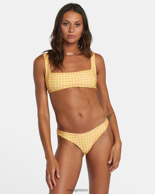 R422N81389 τοπ μπικίνι με ηλιοβασίλεμα bralette RVCA γυναίκες λιλικοι ζάλη