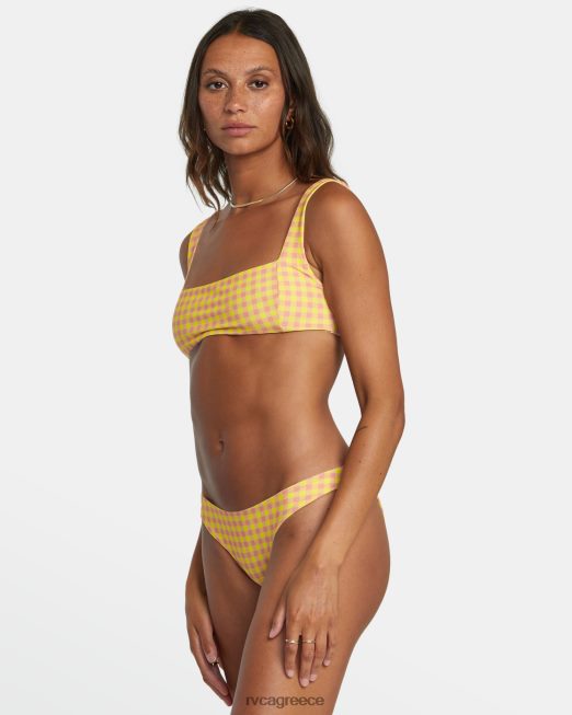 R422N81389 τοπ μπικίνι με ηλιοβασίλεμα bralette RVCA γυναίκες λιλικοι ζάλη