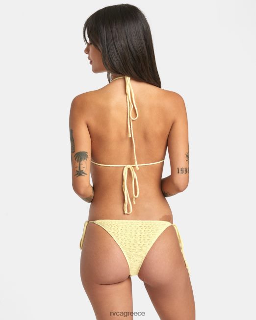 R422N81394 glory τρίγωνο μπικίνι RVCA γυναίκες λεμόνι ζάλη