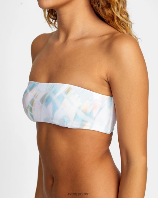 R422N81456 τοπ μπικίνι dye dream bandeau RVCA γυναίκες πολυ ζάλη