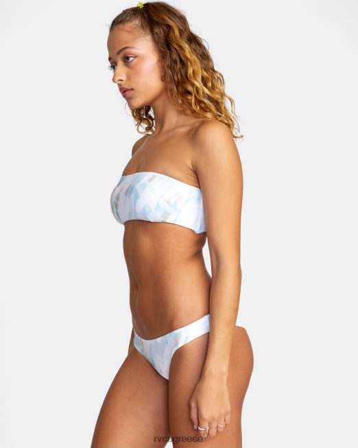 R422N81456 τοπ μπικίνι dye dream bandeau RVCA γυναίκες πολυ ζάλη