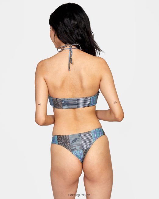 R422N81481 τοπ μπικίνι steffani stella bandeau RVCA γυναίκες πολυ ζάλη