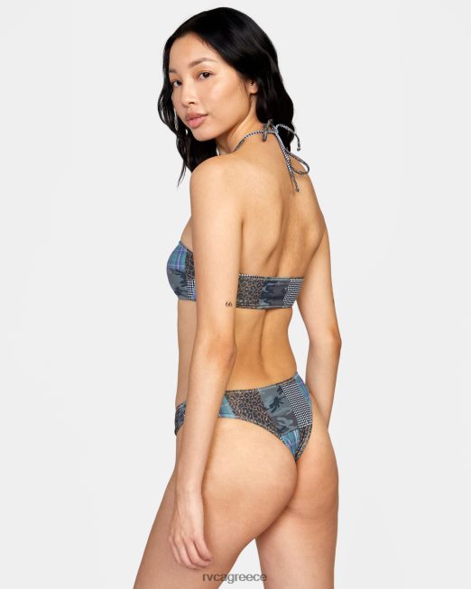 R422N81481 τοπ μπικίνι steffani stella bandeau RVCA γυναίκες πολυ ζάλη