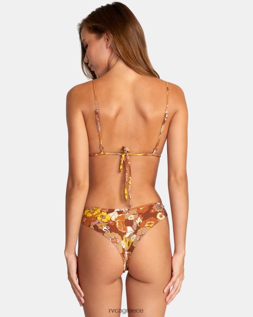 R422N81497 Earth bloom slide τρίγωνο μπικίνι τοπ RVCA γυναίκες πολυ ζάλη
