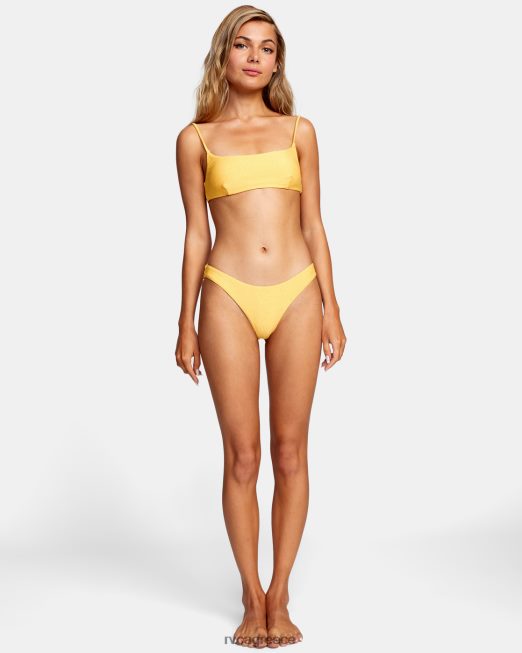R422N81567 τοπ μπικίνι bralette φωτεινής πλευράς RVCA γυναίκες κατιφές ζάλη