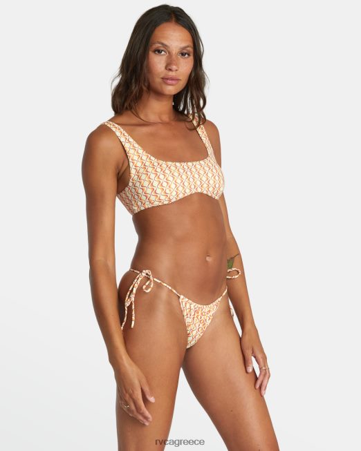 R422N81598 τοπ μπικίνι bralette οπτικών RVCA γυναίκες υστερόλαμπη ζάλη