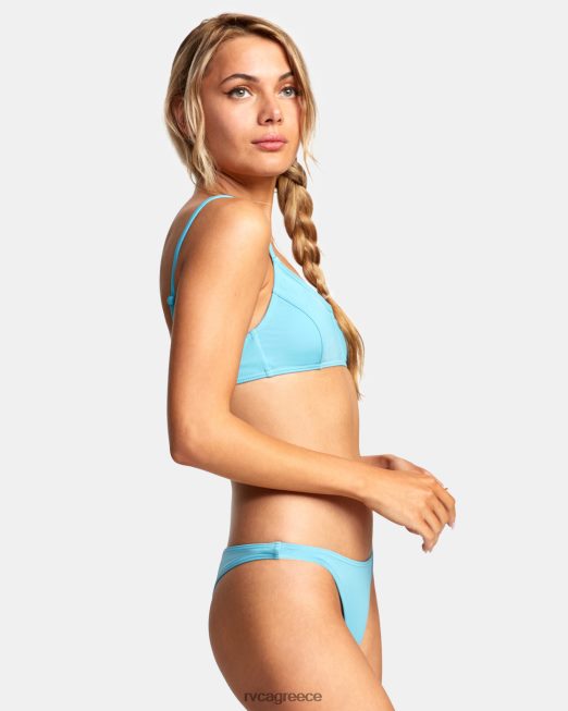 R422N81615 δεν έχει σημασία v-wire bralette top μπικίνι RVCA γυναίκες μπλε λοφίο ζάλη