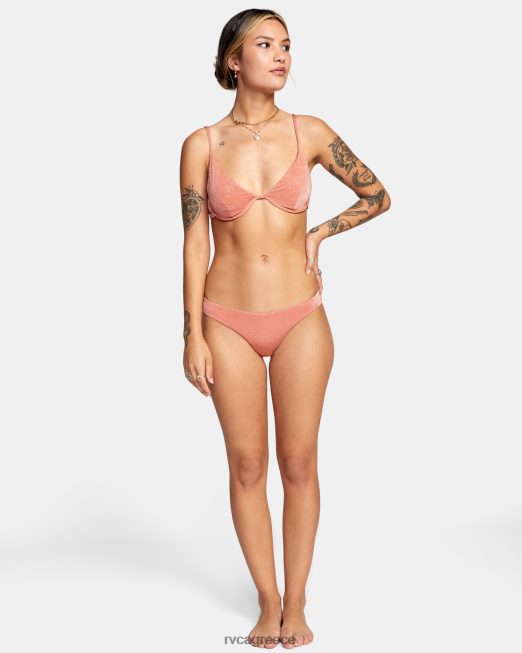 R422N81690 Strata underwire μπικίνι τοπ RVCA γυναίκες βερύκοκκο ζάλη