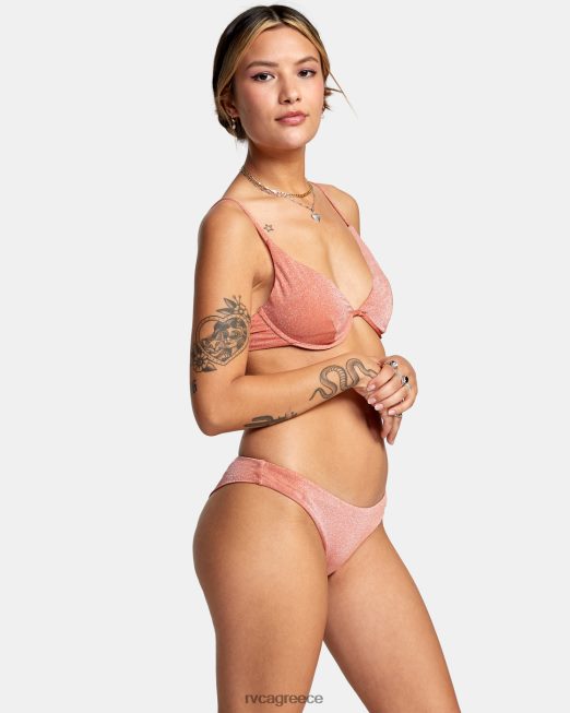 R422N81690 Strata underwire μπικίνι τοπ RVCA γυναίκες βερύκοκκο ζάλη