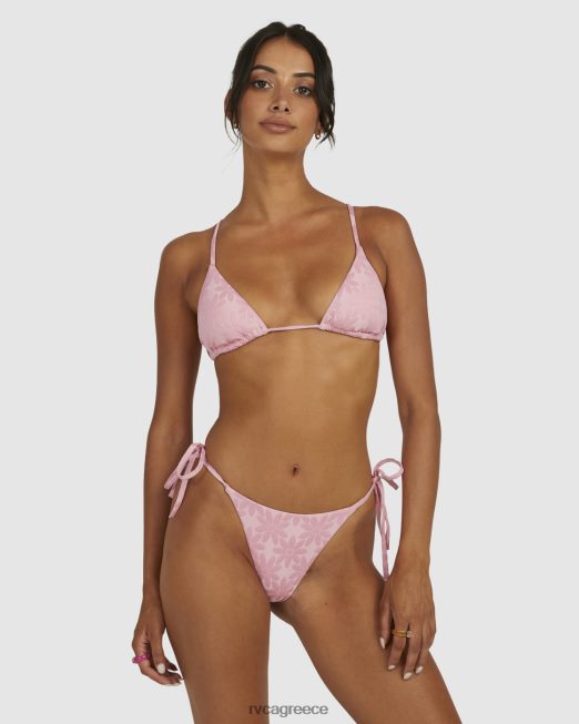 R422N81708 μαργαρίτα slide τρίγωνο μπικίνι τοπ RVCA γυναίκες ροζ της θάλασσας ζάλη